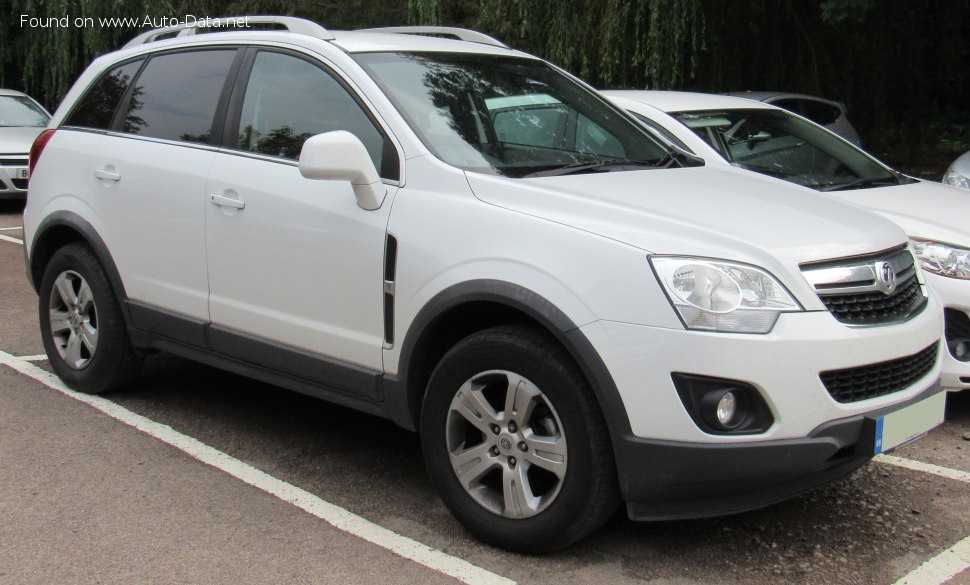 المواصفات والتفاصيل التقنية الكاملة 2010 Vauxhall Antara (facelift 2010) 2.2 CDTI (163 Hp)