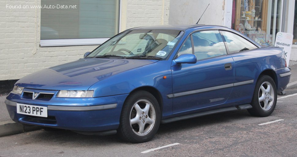 Full specifications and technical details 1989 Vauxhall Calibra 2.0 16V (150 Hp)