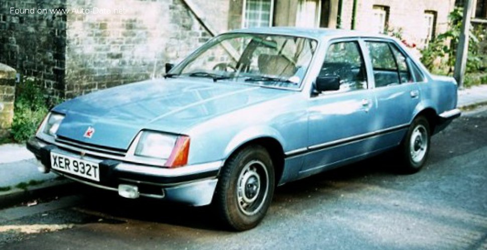 Vollständige Spezifikationen und technische Details 1983 Vauxhall Carlton Mk II 2.0 E (110 Hp)