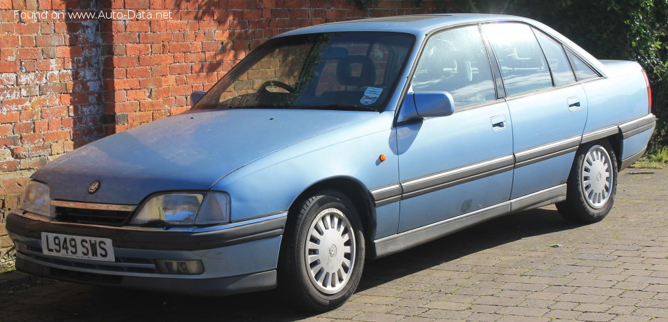 Full specifications and technical details 1986 Vauxhall Carlton Mk III 2.3 D CAT (73 Hp)