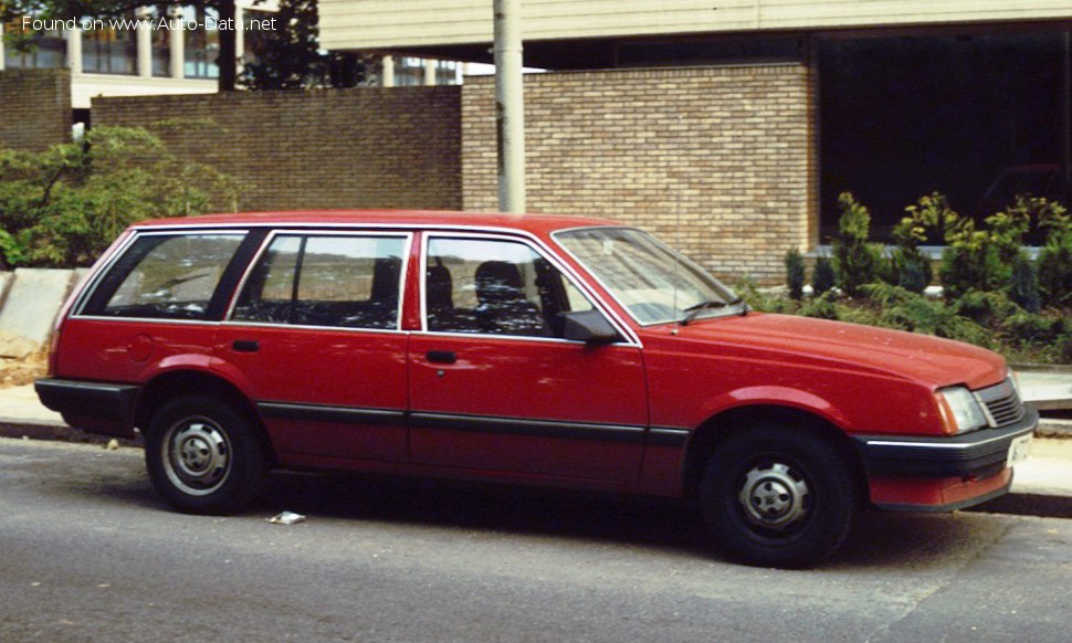 المواصفات والتفاصيل التقنية الكاملة 1983 Vauxhall Cavalier Mk II Estate 1.6 (90 Hp)