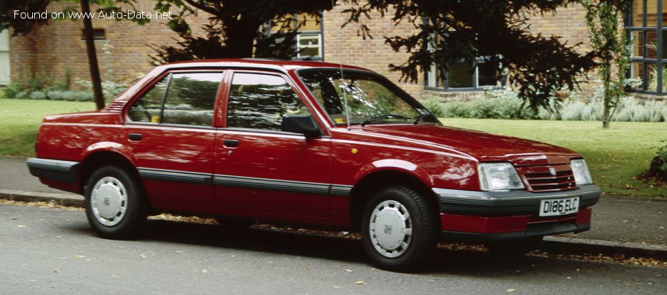 المواصفات والتفاصيل التقنية الكاملة 1987 Vauxhall Cavalier Mk II 1.8 (84 Hp)