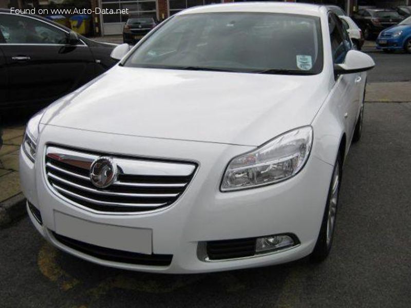 Full specifications and technical details 2008 Vauxhall Insignia I Saloon 2.0i Turbo ecoTEC (220 Hp) AWD