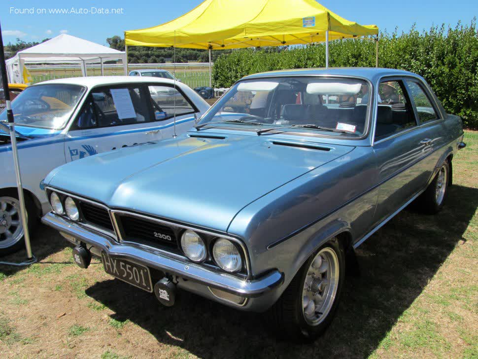 Full specifications and technical details 1973 Vauxhall Magnum Coupe 2300 (110 Hp)