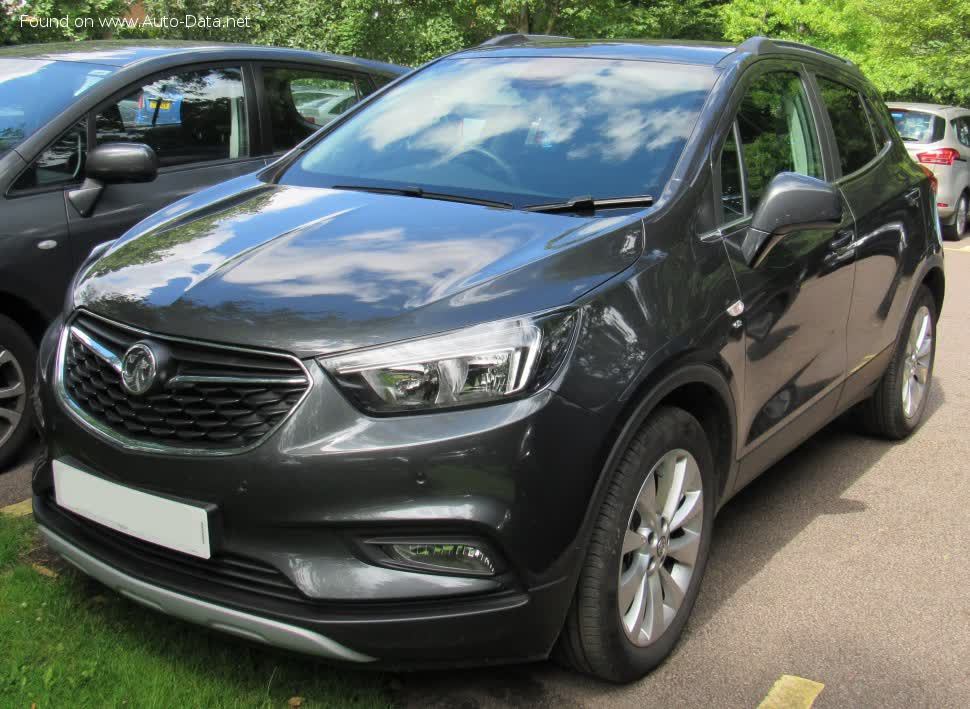 Vollständige Spezifikationen und technische Details 2016 Vauxhall Mokka X (facelift 2016) 1.4i Turbo ecoTEC (140 Hp) Automatic