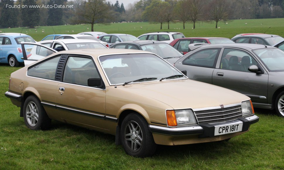 Full specifications and technical details 1979 Vauxhall Royale Coupe 2.8 (140 Hp)