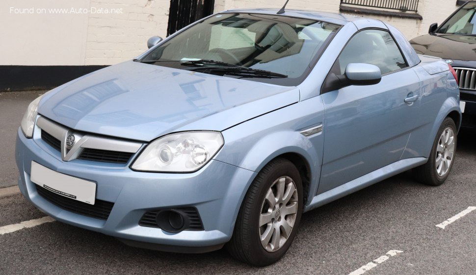 المواصفات والتفاصيل التقنية الكاملة 2004 Vauxhall Tigra Mk II Roadster 1.4i 16V ECOTEC (90 Hp)