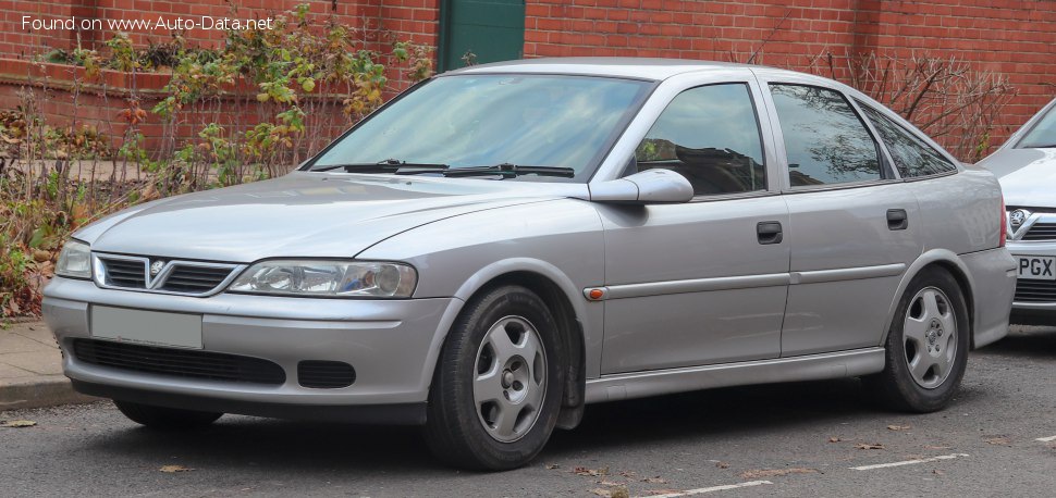 Full specifications and technical details 1995 Vauxhall Vectra B CC 1.8i 16V (116 Hp) Automatic