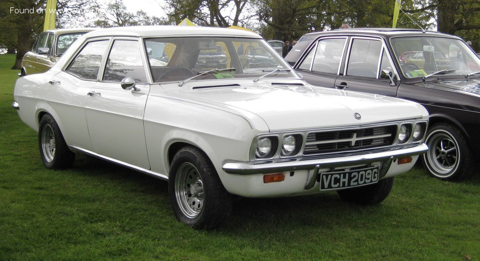 Vollständige Spezifikationen und technische Details 1969 Vauxhall Victor FD 1600 (72 Hp)