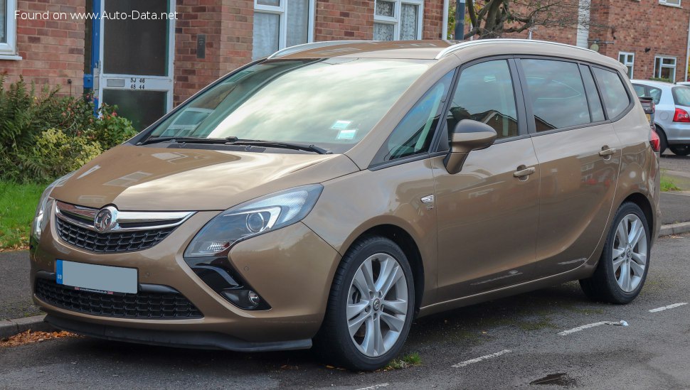 المواصفات والتفاصيل التقنية الكاملة 2012 Vauxhall Zafira C Tourer 1.4 Turbo (140 Hp) Ecotec