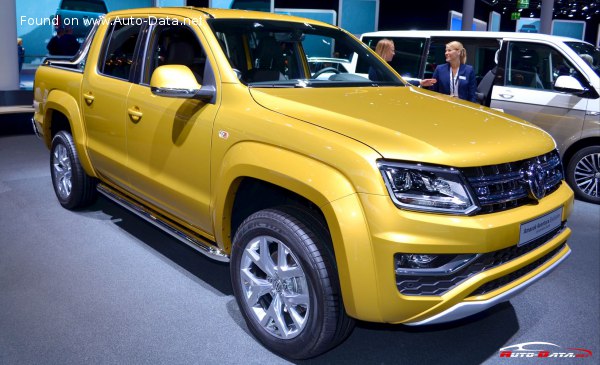 Full specifications and technical details 2016 Volkswagen Amarok I Double Cab (facelift 2016) 3.0 V6 TDI (204 Hp) 4MOTION Automatic