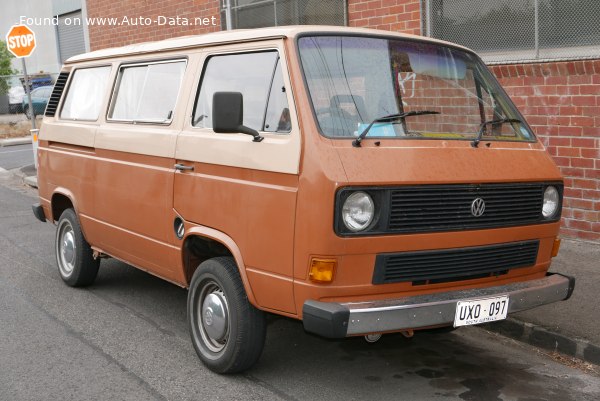 المواصفات والتفاصيل التقنية الكاملة 1987 Volkswagen Caravelle (T3) 2.1 (95 Hp) Syncro 14