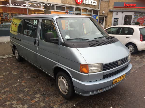 Spécifications complètes et détails techniques 1990 Volkswagen Caravelle (T4) Long 2.0 (84 Hp)