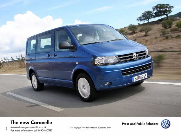 Full specifications and technical details 2009 Volkswagen Caravelle (T5, facelift 2009) 2.0 (116 Hp)