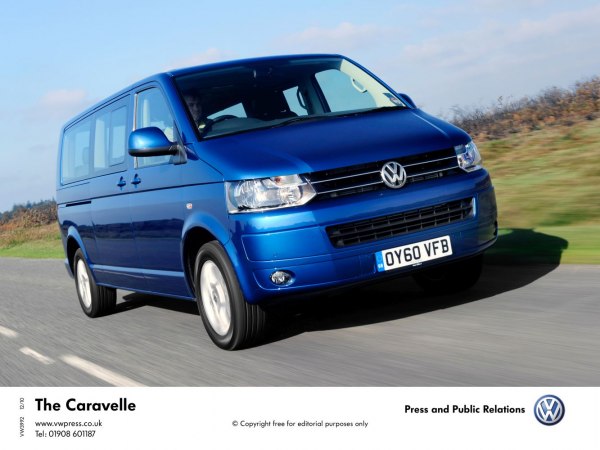 Full specifications and technical details 2009 Volkswagen Caravelle (T5, facelift 2009) Long 2.0 TDI (180 Hp)