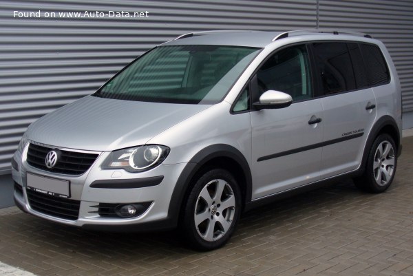 Full specifications and technical details 2007 Volkswagen Cross Touran I 1.9 TDI (105 Hp)