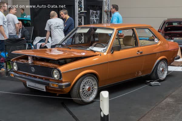 المواصفات والتفاصيل التقنية الكاملة 1977 Volkswagen Derby (86) 1.3 (60 Hp)