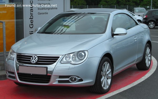 Full specifications and technical details 2009 Volkswagen Eos 1.4 TSI BMT (122 Hp)