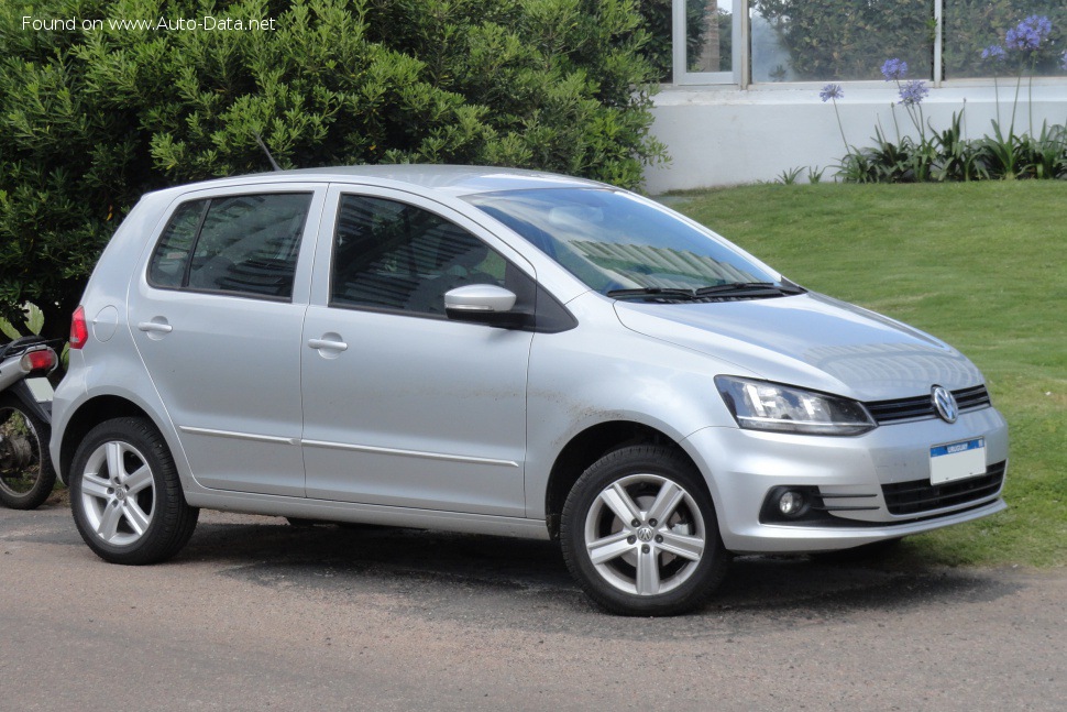 المواصفات والتفاصيل التقنية الكاملة 2015 Volkswagen Fox 5Door (facelift 2015) Latin America 1.6 (110 Hp) Automatic