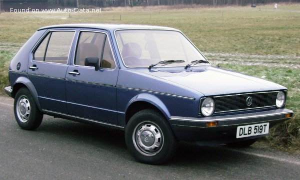 المواصفات والتفاصيل التقنية الكاملة 1982 Volkswagen Golf I (5-door) 1.6 TD (70 Hp)