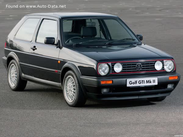 Spécifications complètes et détails techniques 1987 Volkswagen Golf II (3-door, facelift 1987) 1.3 (55 Hp) Manual 4-speed
