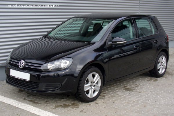 Full specifications and technical details 2008 Volkswagen Golf VI (5-door) 2.0 TDI (110 Hp)