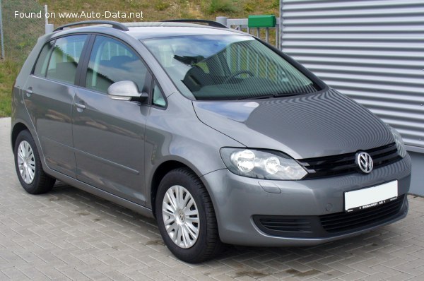 Full specifications and technical details 2008 Volkswagen Golf VI Plus 1.4 TSI (122 Hp)