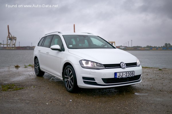 المواصفات والتفاصيل التقنية الكاملة 2013 Volkswagen Golf VII Variant 1.4 TGI (110 Hp) BlueMotion DSG