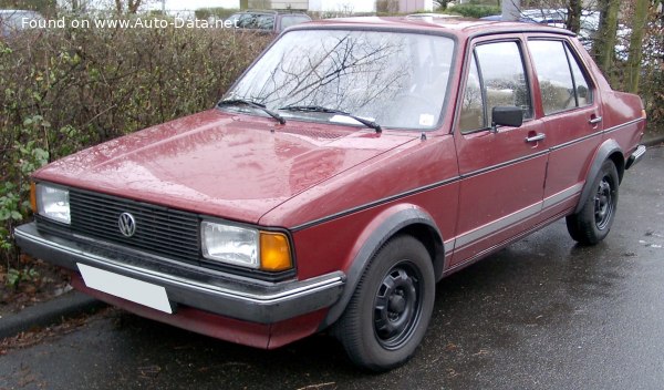 Full specifications and technical details 1979 Volkswagen Jetta I 1.3 (60 Hp)