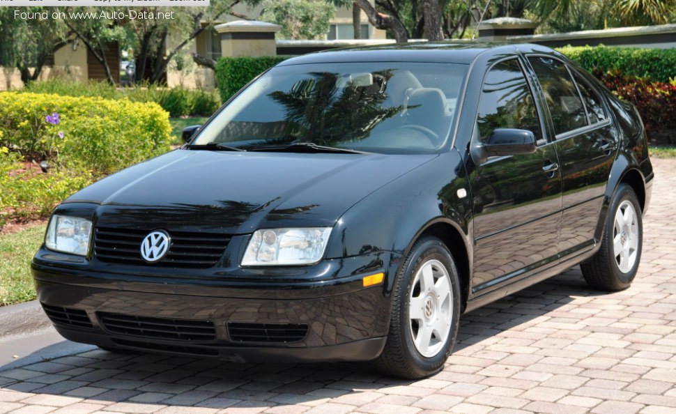 Full specifications and technical details 2001 Volkswagen Jetta IV 1.9 TDI (130 Hp)