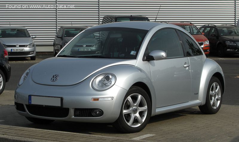 المواصفات والتفاصيل التقنية الكاملة 2005 Volkswagen NEW Beetle (9C, facelift 2005) 1.4 (75 Hp)