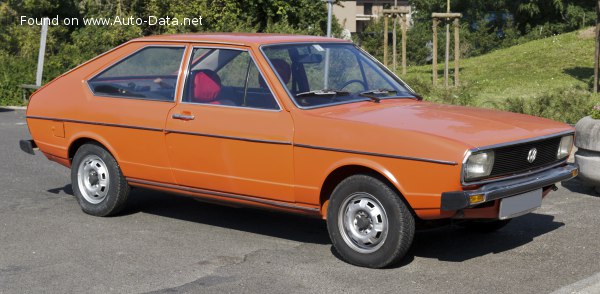 Full specifications and technical details 1973 Volkswagen Passat (B1) 1.6 (75 Hp)