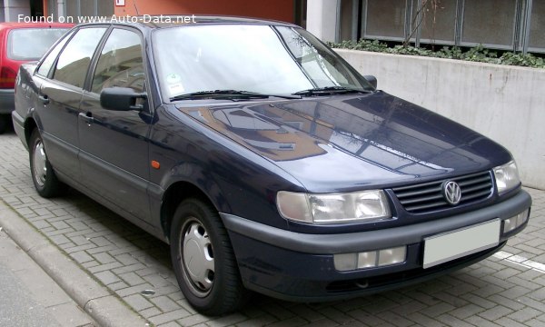 Full specifications and technical details 1993 Volkswagen Passat (B4) 2.0 16V (150 Hp)