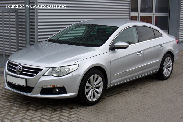 Full specifications and technical details 2010 Volkswagen Passat CC I 2.0 TDI BMT (170 Hp)