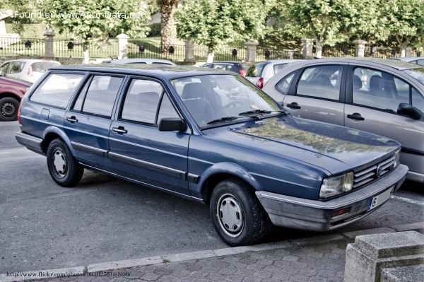 Full specifications and technical details 1983 Volkswagen Passat Variant (B2) 1.8 (90 Hp)