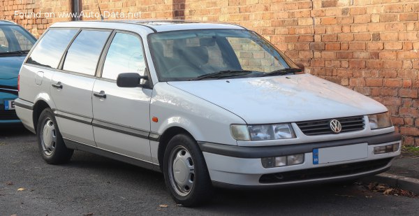 المواصفات والتفاصيل التقنية الكاملة 1988 Volkswagen Passat Variant (B3) 1.6 (72 Hp)