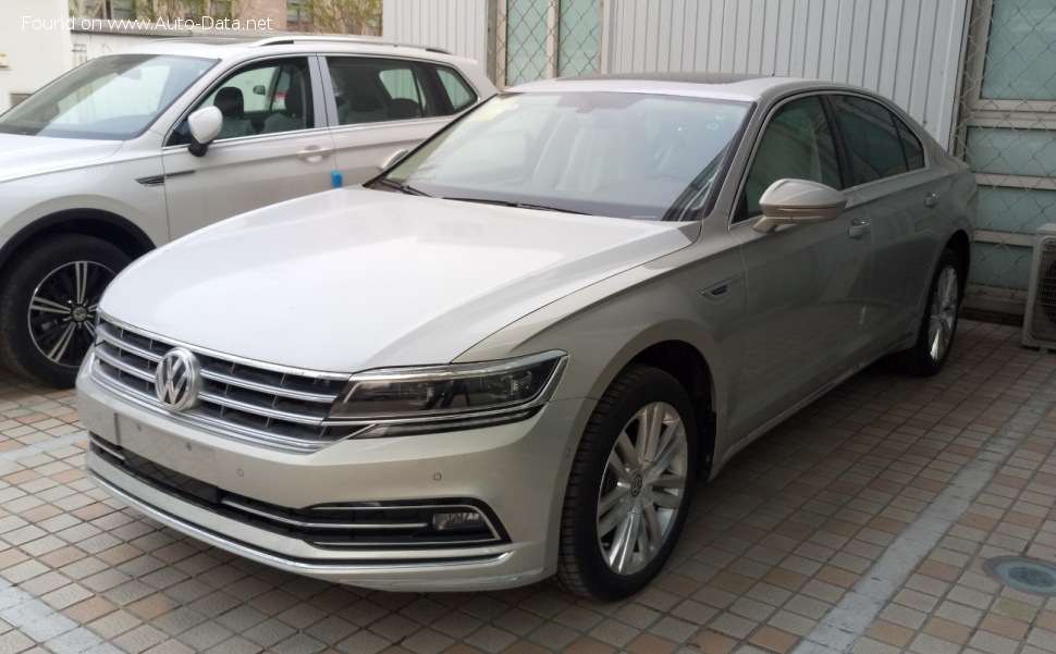 Full specifications and technical details 2016 Volkswagen Phideon 380TSI (224 Hp) DSG