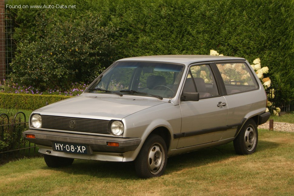 Full specifications and technical details 1985 Volkswagen Polo II (86C) 1.3 D (45 Hp)