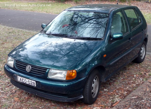 Full specifications and technical details 1995 Volkswagen Polo III (6N/6KV) 1.4 (60 Hp)