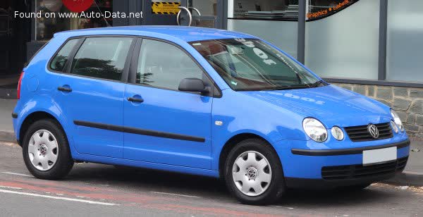 Spécifications complètes et détails techniques 2001 Volkswagen Polo IV (9N) 1.9 SDI (64 Hp)