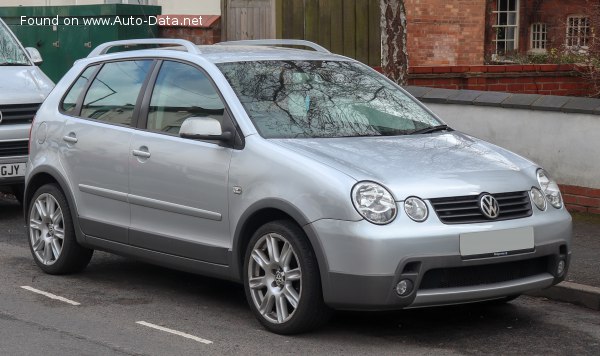 المواصفات والتفاصيل التقنية الكاملة 2004 Volkswagen Polo IV Fun 1.4 i 16V (75 Hp)