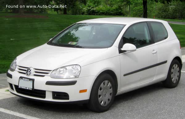 Vollständige Spezifikationen und technische Details 2006 Volkswagen Rabbit (A5) 3-door 2.5 (150 Hp)