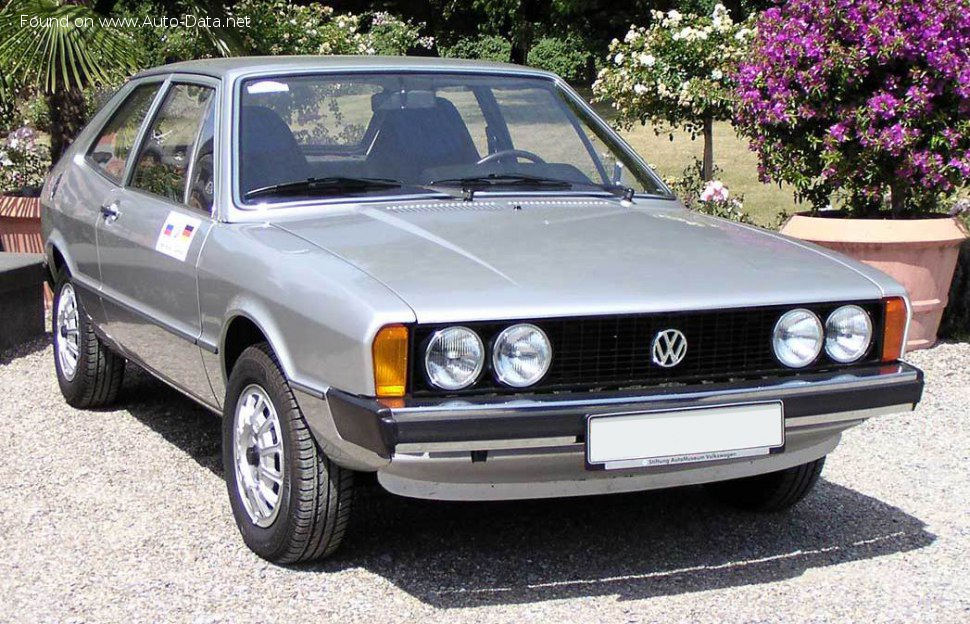 Full specifications and technical details 1974 Volkswagen Scirocco I (53) 1.5 (75 Hp)