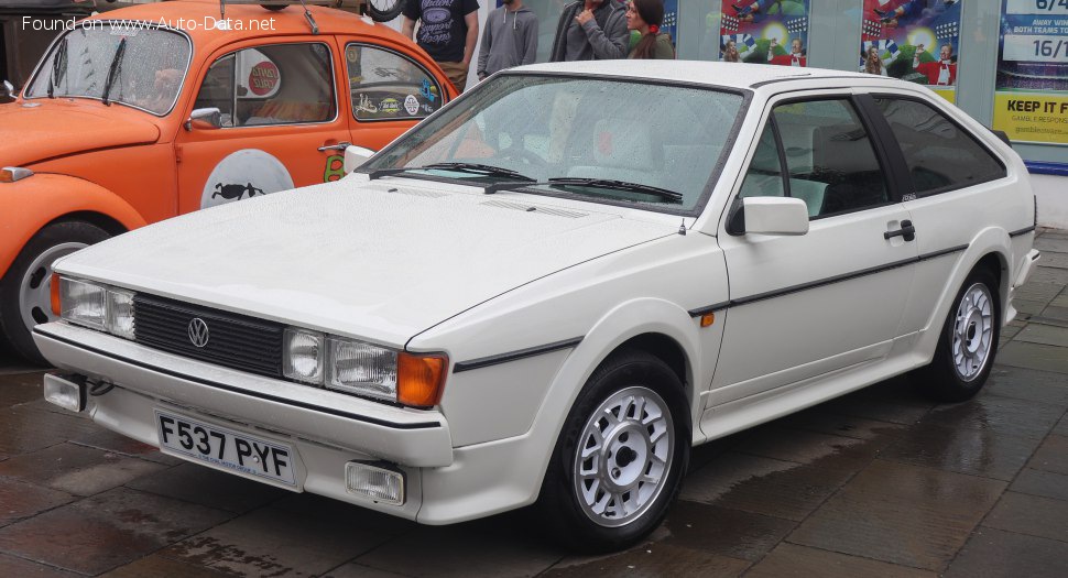 Full specifications and technical details 1985 Volkswagen Scirocco II (53B) 1.8 (95 Hp)