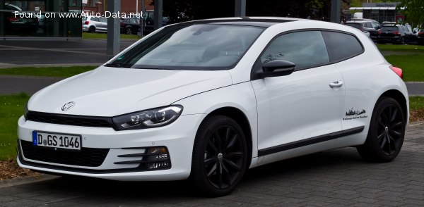 Full specifications and technical details 2014 Volkswagen Scirocco III (facelift 2014) 2.0 TDI (150 Hp)