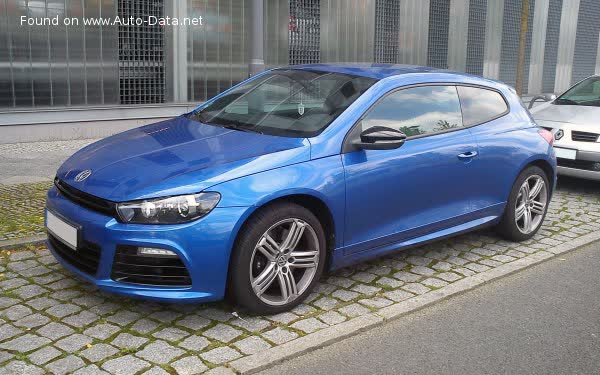 Spécifications complètes et détails techniques 2009 Volkswagen Scirocco III R 2.0 TSI (265 Hp) DSG