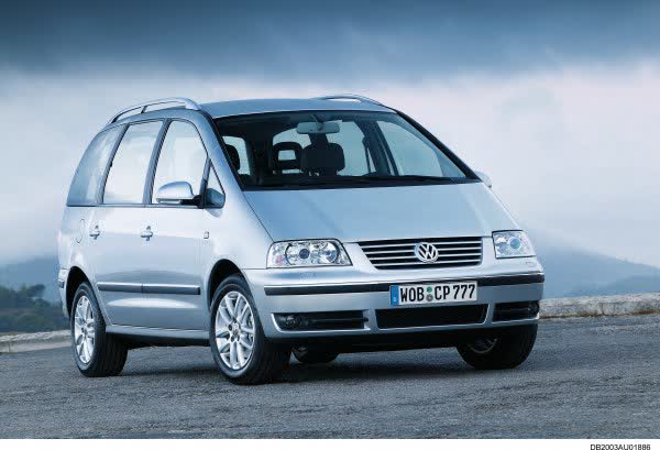 Vollständige Spezifikationen und technische Details 2004 Volkswagen Sharan I (facelift 2004) 1.8 T (150 Hp) Tiptronic