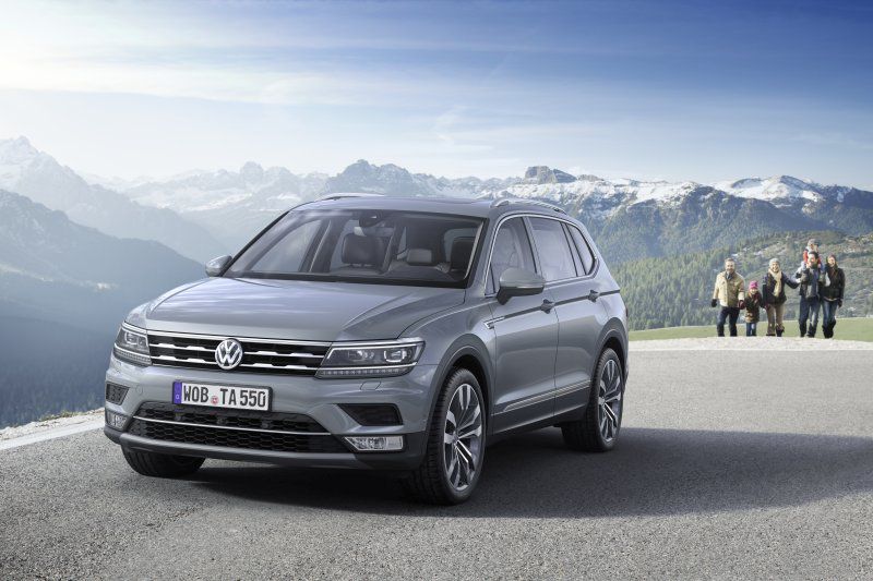 Full specifications and technical details 2016 Volkswagen Tiguan II Allspace 2.0 TDI (150 Hp) 4MOTION DSG