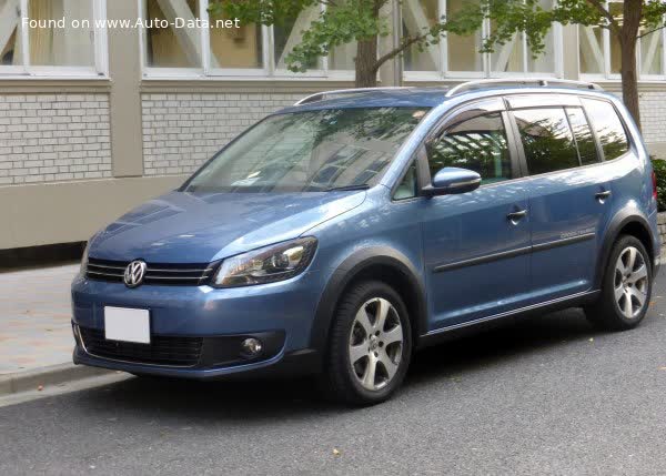 Full specifications and technical details 2010 Volkswagen Cross Touran I (facelift 2010) 1.6 TDI (105 Hp)