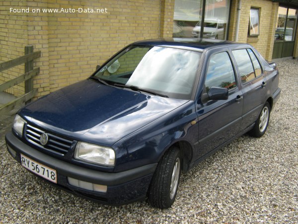 Full specifications and technical details 1992 Volkswagen Vento (1HX0) 1.8 (90 Hp)